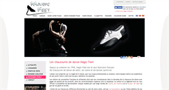 Desktop Screenshot of magicfeet.fr